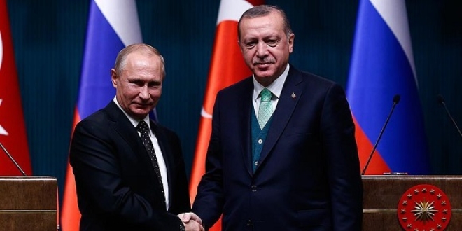 Erdoğan'dan Rusya Devlet Başkanı Putin'e başsağlığı mesajı