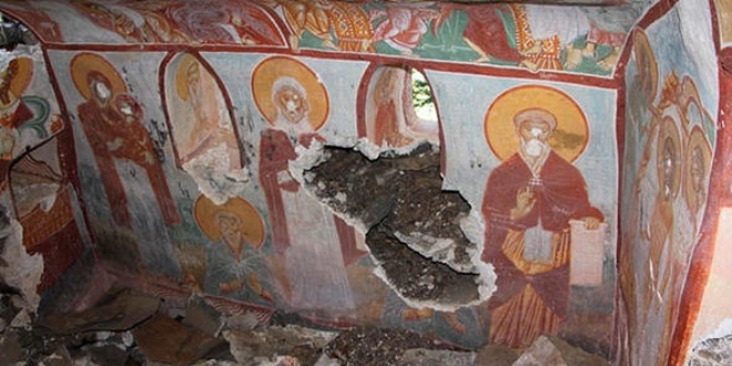 Sümela Manastırı'nda 'çile odaları' gün yüzüne çıkarılıyor