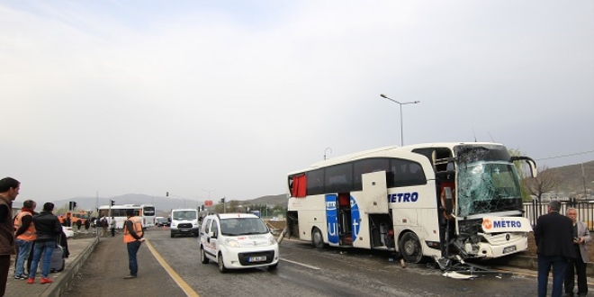 Bingöl'de trafik kazası: 7 yaralı
