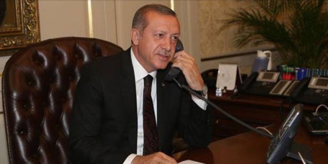Cumhurbaşkanı Erdoğan, ABD Başkanı Trump ile telefonda görüştü