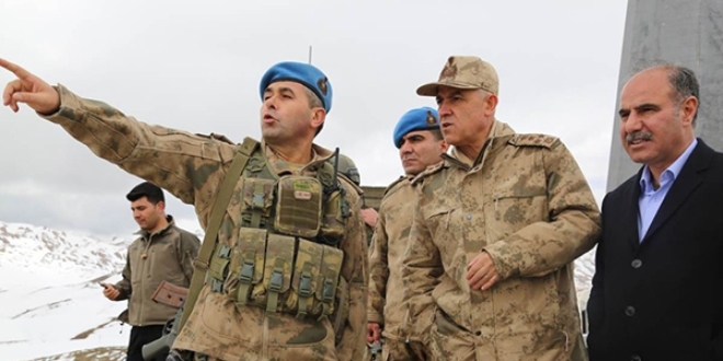 Jandarma Genel Komutanı Org. Çetin, Kato Dağına çıktı