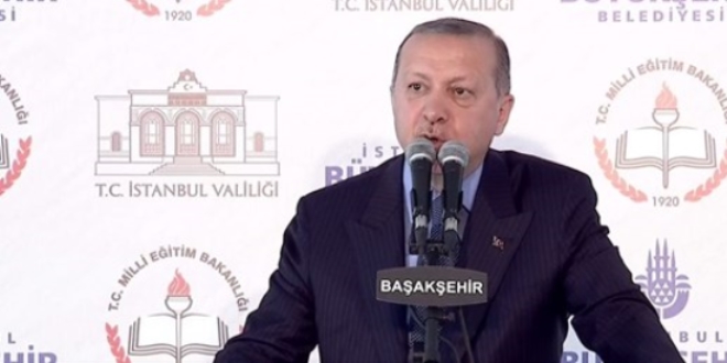 Erdoğan: Biz TEOG'la okumadık