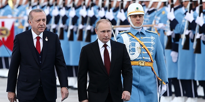 Erdoan-Putin grmesi sona erdi
