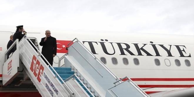 Başbakan Yıldırım Moğolistan'a gitti
