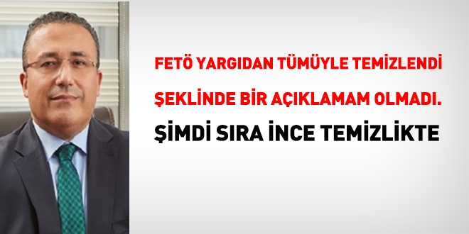 HSK Başkanvekili: Açığa çıkanları ihraç ettik, şimdi ince temizlikte