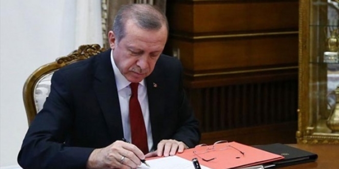 Cumhurbaşkanı Erdoğan'dan rektör ataması