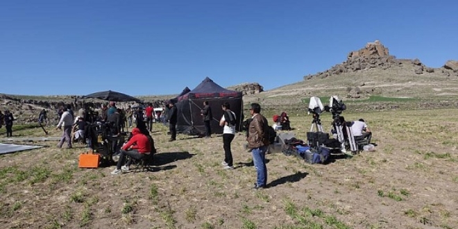 Doğal platolu şehir tarihi fimlerin çekim mekanı oldu