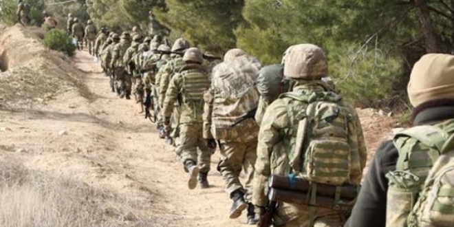 Güvenlik güçleri ile teröristler arasında sıcak teması