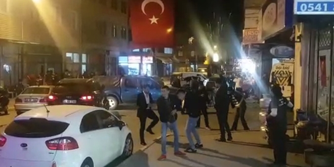 Asker uğurlama terörü: Yol kapatıp, ateş açtılar