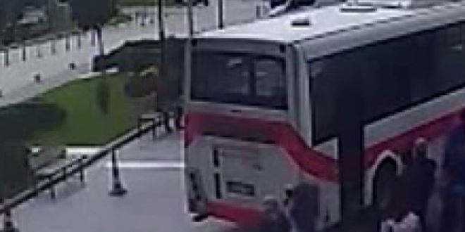 Dolmuş ambulans oldu, şoförü hayat kurtardı