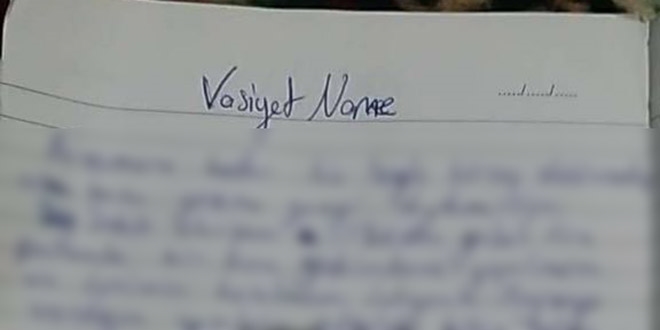 Afrin şehidinden adına yetimhane vasiyeti