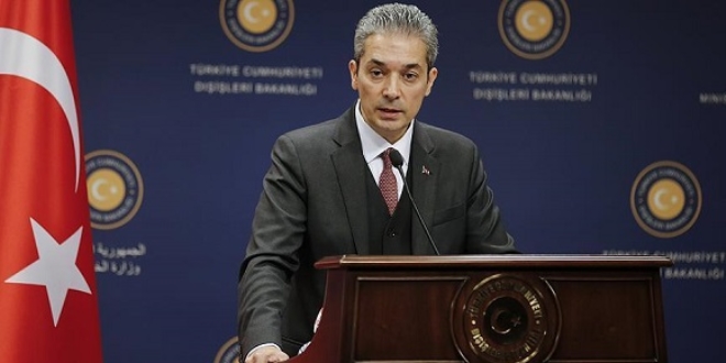 Dışişleri'den İsviçre'ye 'Ermeni Anıtı' tepkisi