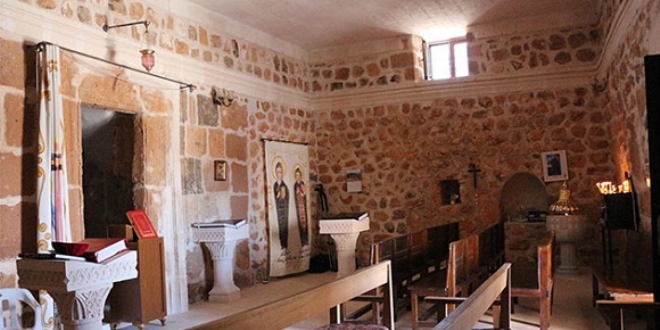 Manastır 100 yıl sonra ibadete açıldı