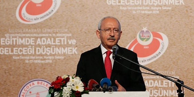 Kılıçdaroğlu: Aziz Sancar'ı da Çoban Sülo'yu da yetiştirdik
