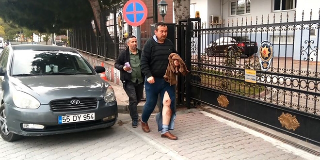 Sahte komiseri linçten polis kurtardı