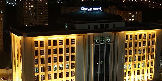 AK Parti MYK toplantısı sona erdi