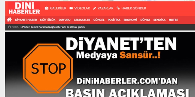 Mahkeme, kapatılan dinihaberler.com sitesini yeniden açtı