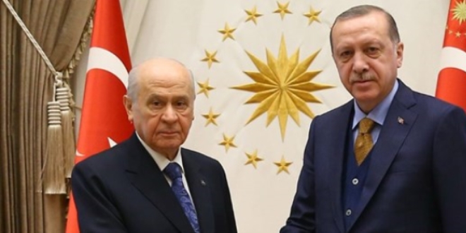 Erdoğan ile Bahçeli yarın görüşecek