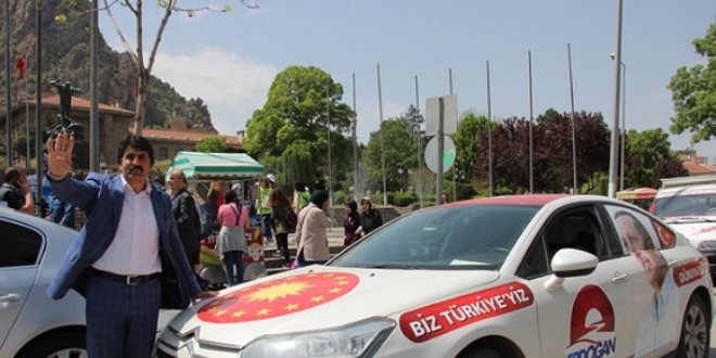 Erdo�an'a destek i�in 5'inci T�rkiye turu