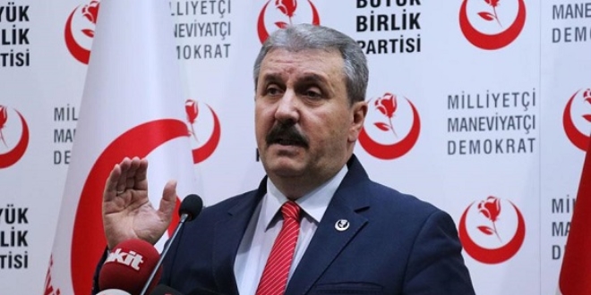 Destici: Tüm seçimler için BBP teşkilatlarıyla hazırdır