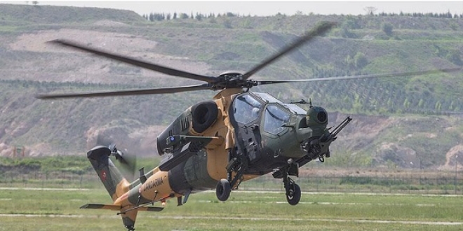 T129 ATAK helikopterleri Jandarmaya teslim edildi