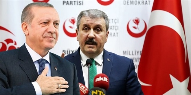 BBP de açıkladı: Adayımız Erdoğan