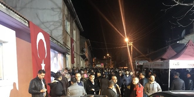 ehit obanolu'nun Bursa'daki babaevine ehadet haberi ulatrld