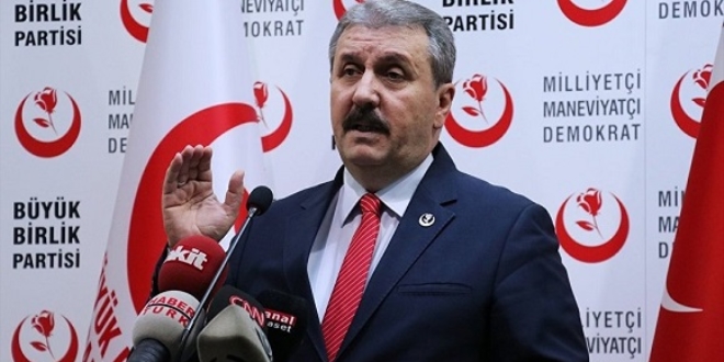'Cumhur ittifakının adayı kimse Büyük Birlik'in adayı o olacaktır'