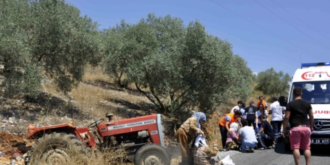 Mula'da devrilen traktrn ocuk srcs ld