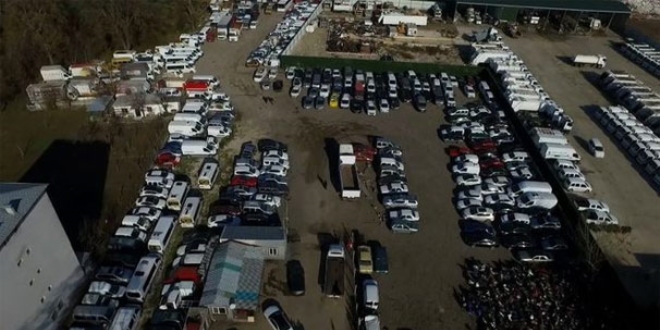 Hurda araçlar altına dönüşecek