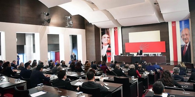 CHP Parti Meclisi olağanüstü toplandı