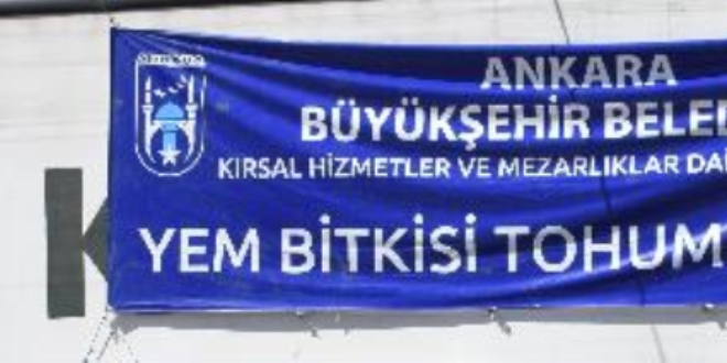 Kızılcahamamlı çiftçiye tohum desteği