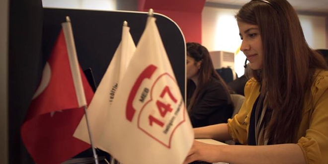 'MEBİM 147 hattından memnuniyet yüzde 90'