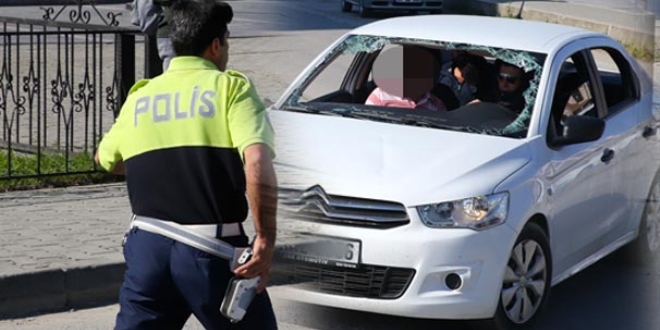 'Maskeli sürücü' Düzce'yi ayağa kaldırdı!