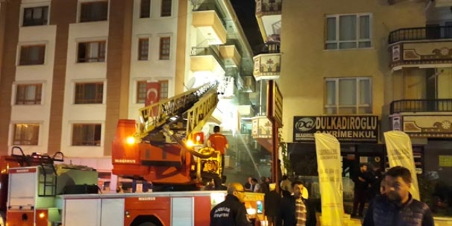 Başkent'te apartman dairesinde buzdolabı patladı!