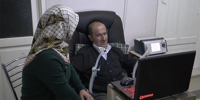 ALS hastas� m�hendis, projeleriyle ya�ama tutunuyor