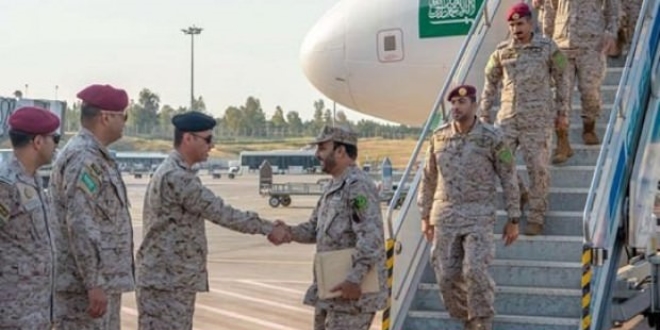 Suudi Arabistanl askeri birlikler zmir'e geldi