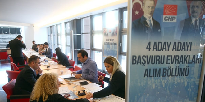 CHP'de aday adaylığı başvuruları başladı
