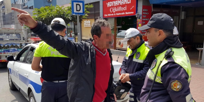 Alkollü sürücüden polise, hiç saygı kalmamış tepkisi