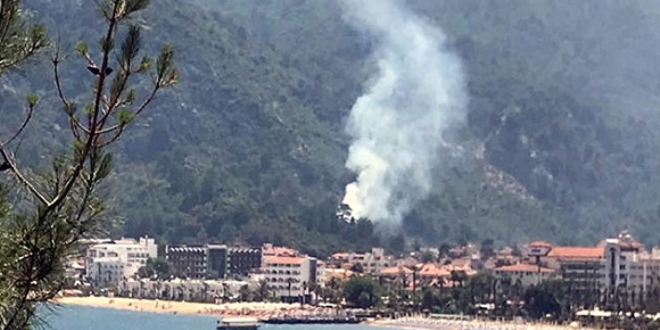 Marmaris'te ormanlık, 3 noktadan kundaklandı
