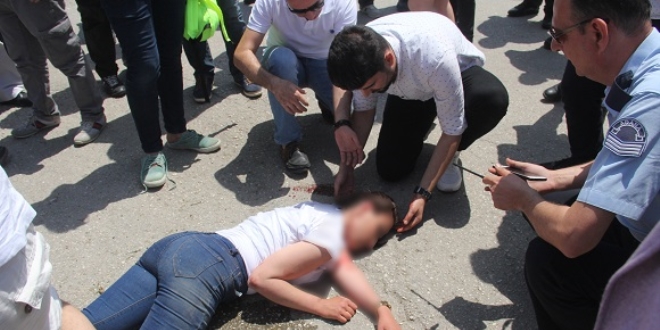 Gezmek i�in bindi�i at kabusu oldu