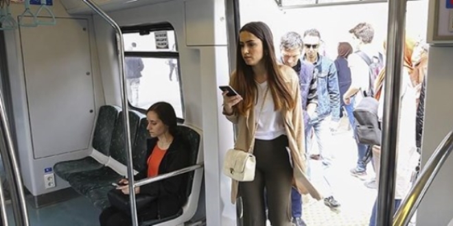 Başkentray'da yolcu sayısı 800 bine ulaştı