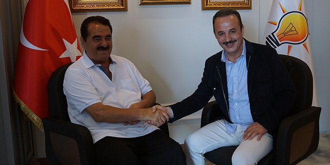 Tatlıses'ten AK Parti İzmir İl Başkanı'na ziyaret