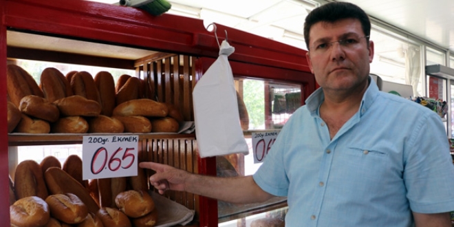 Ekmeği şimdi de 65 kuruşa satıyor