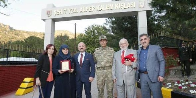 Şehit Yüzbaşı Kalem'in ismi kışlada yaşatılacak