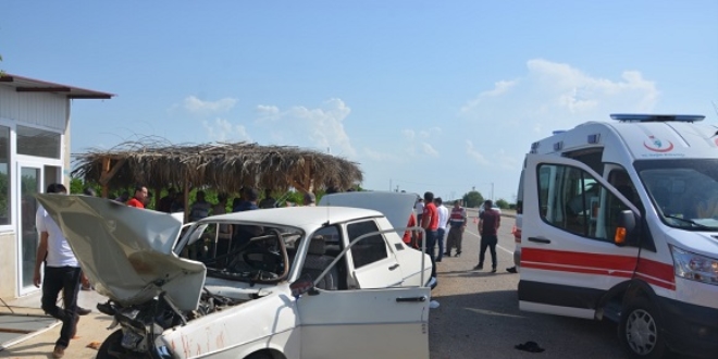 Adana'da trafik kazas: 7 yaral