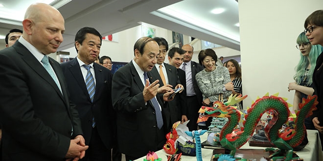 Japon heyetten Ankara Üniversitesine ziyaret