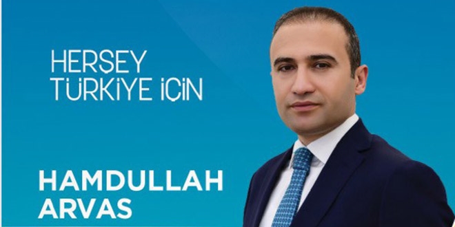 Hamdullah Arvas, aday adaylığı için başvuru yaptı