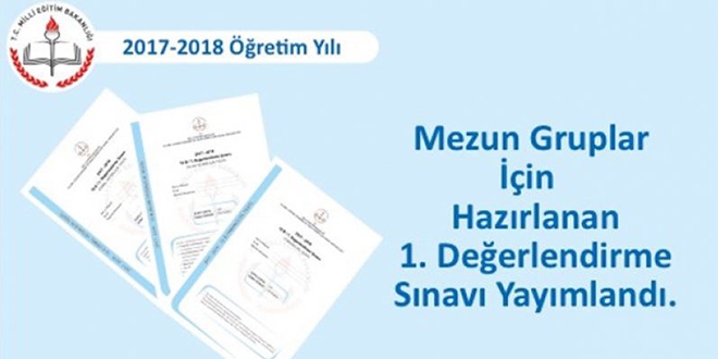 MEB, üniversiteye hazırlık için örnek sorular yayımladı