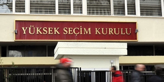 YSK, 4 adayın başvurularını kabul etti